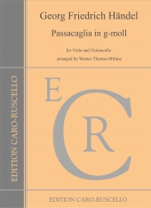 Hndel, Georg Friedrich – Passacaglia in g-moll - for Viola and Violoncello