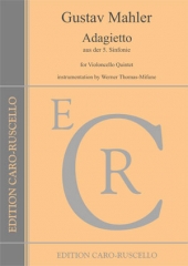 Mahler, Gustav - Adagietto aus der 5.Sinfonie - for Violoncello Quintet
